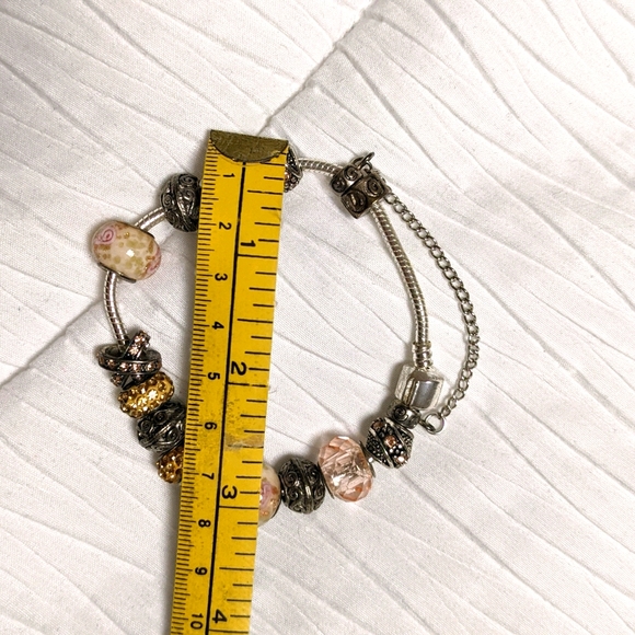 Bracelet with charms - similar to Pandora - Picture 4 of 4